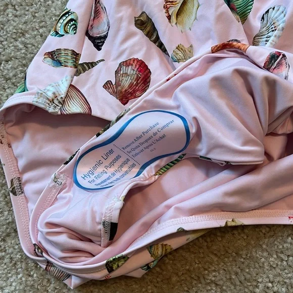 Antonio Melani Jennifer Sumko sea shell one piece swimsuit swim size - Picture 5 of 8